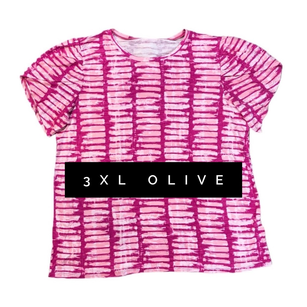 NWT 3x LulaRoe Olive Tee shirt XXXL